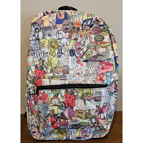 Rick And Morty Backpack NWT - Picture 4 of 11